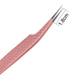 LP-04 Pink Classic Straight Isolation Eyelash Extension Tweezer