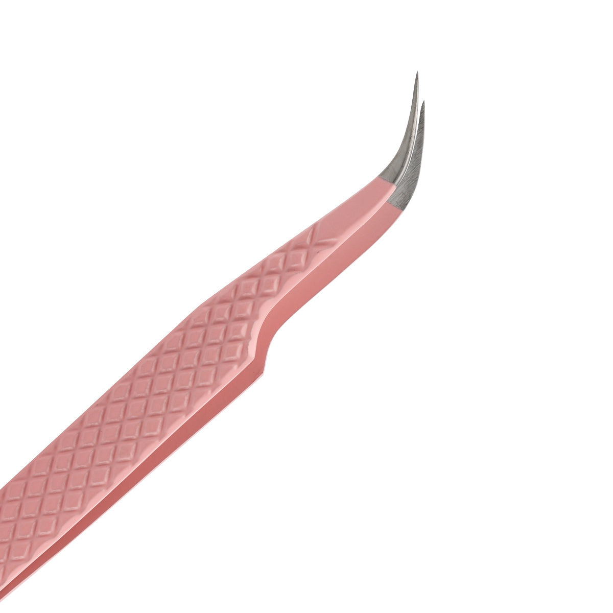LP-05 Pink Volume J Curve Eyelash Extension Tweezer