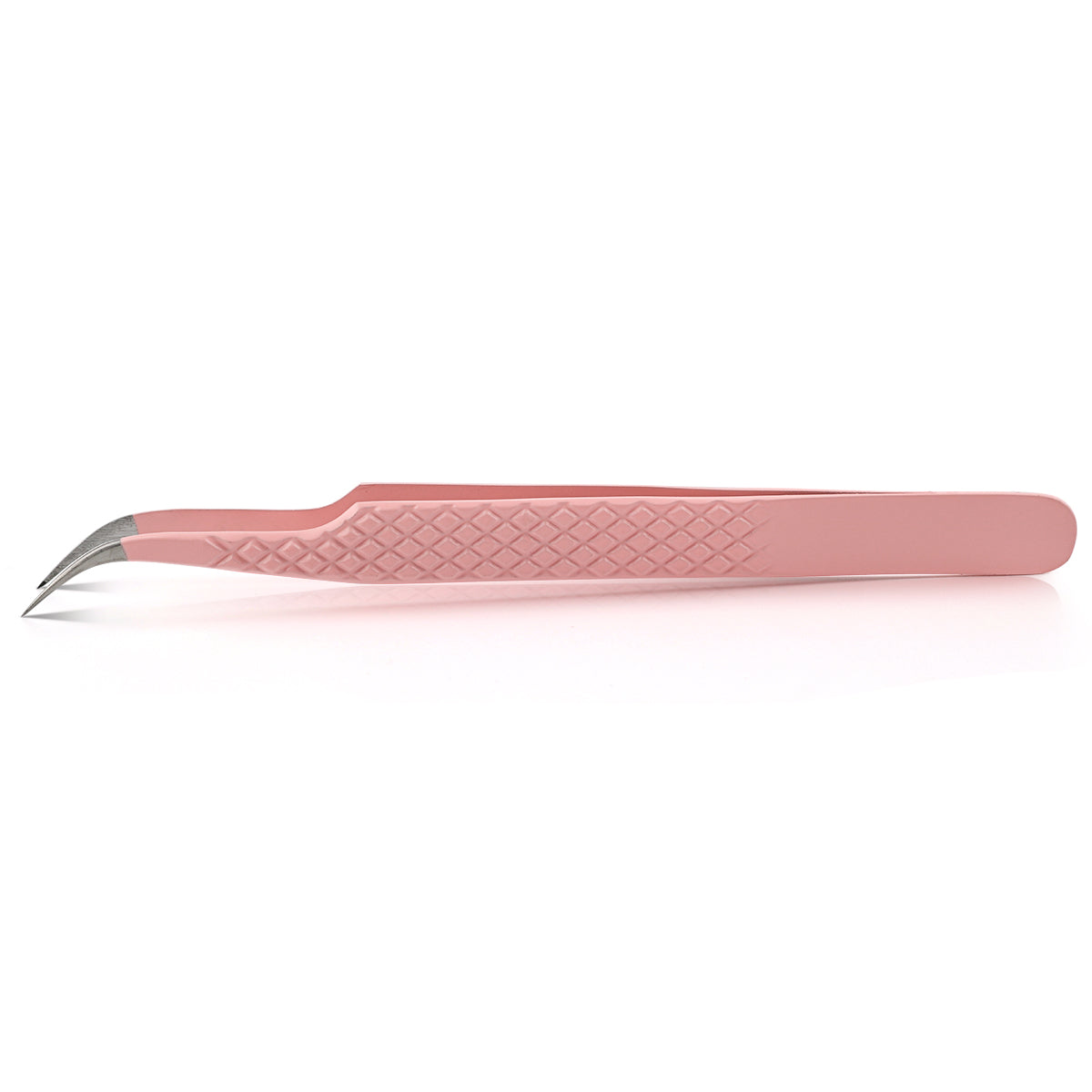 LP-05 Pink Volume J Curve Eyelash Extension Tweezer