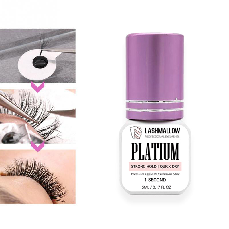1 Second Fast Drying Strong Glue 5ml Eyelash Glues for Professional Lashes Extension Longer Retention Adhesive