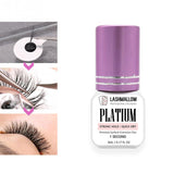 1 Second Fast Drying Strong Glue 5ml Eyelash Glues for Professional Lashes Extension Longer Retention Adhesive