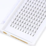 4D Short Stem Premade Fans Lashes Eyelash Extension Trays
