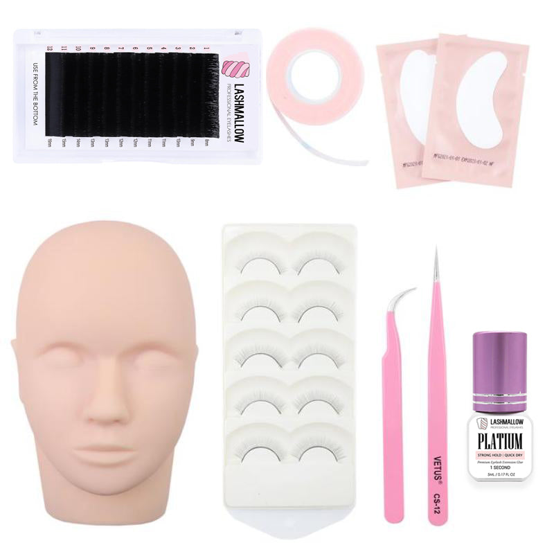 Eyelash Extension Practice Kit For New Starters
