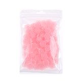 100PCS Pink Flower Plum Shaped Eyelash Extension Glue Holder Blooming Cup