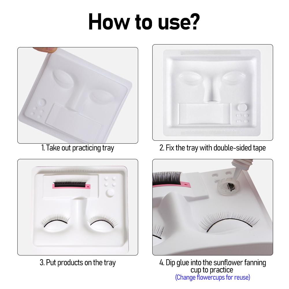 Eyelash Practice Tray