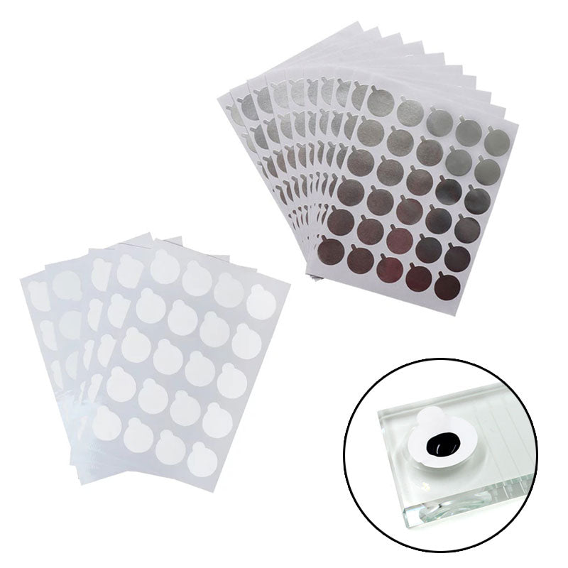 300pcs Disposable Glue Holder Foil Pallet for Professional Eyelash Extension