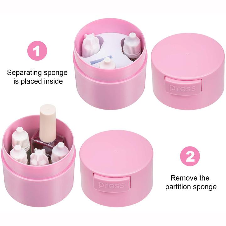 Pink Glue Storage Tank For Eyelash Extension