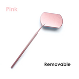 Professional Eyelash Extension Removable Stainless Steel Multifunction Checking Mirror