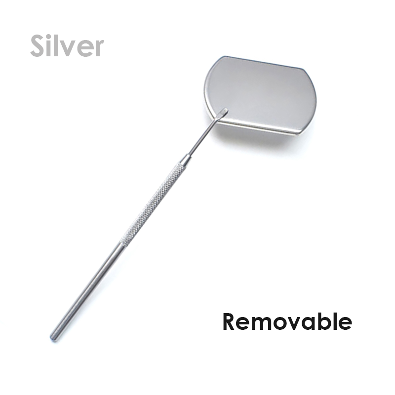 Professional Eyelash Extension Removable Stainless Steel Multifunction Checking Mirror
