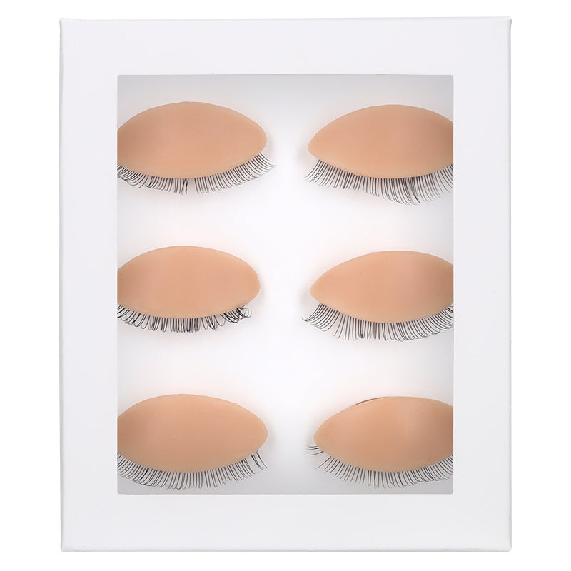 Training Mannequin Head With 6 Pcs Removable Eyelids