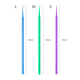 100PCS Disposable Eyelash Extension Brushes Micro Swab