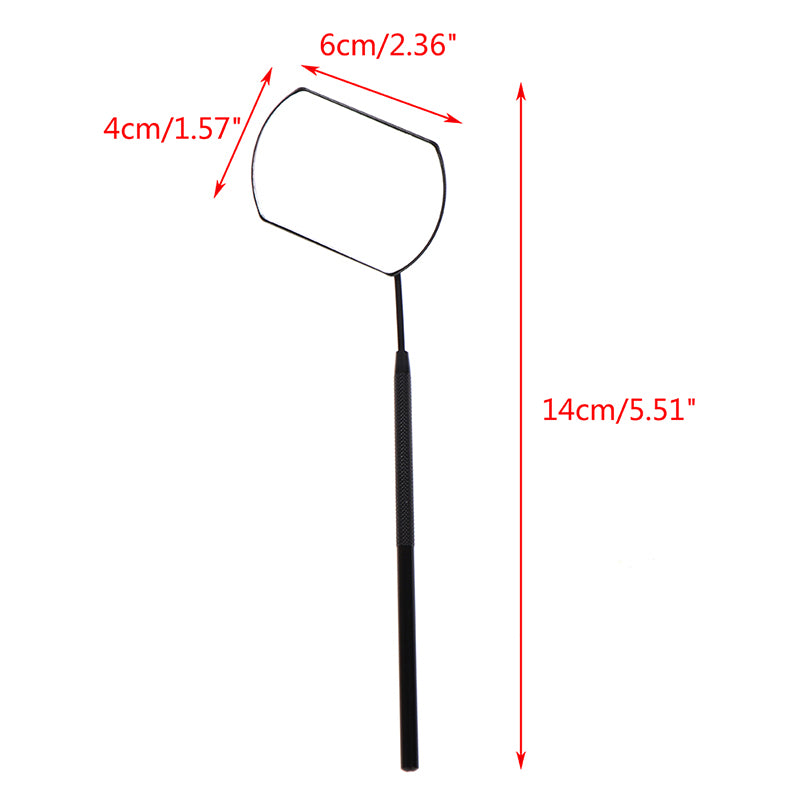 Professional Eyelash Extension Removable Stainless Steel Multifunction Checking Mirror