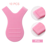 10PCS Y Shape Silicone Lash Lift Brush Eyelash Perming Curler
