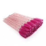 Glitter Mascara Brushes for Eyelash Extension 50Pcs/Pack