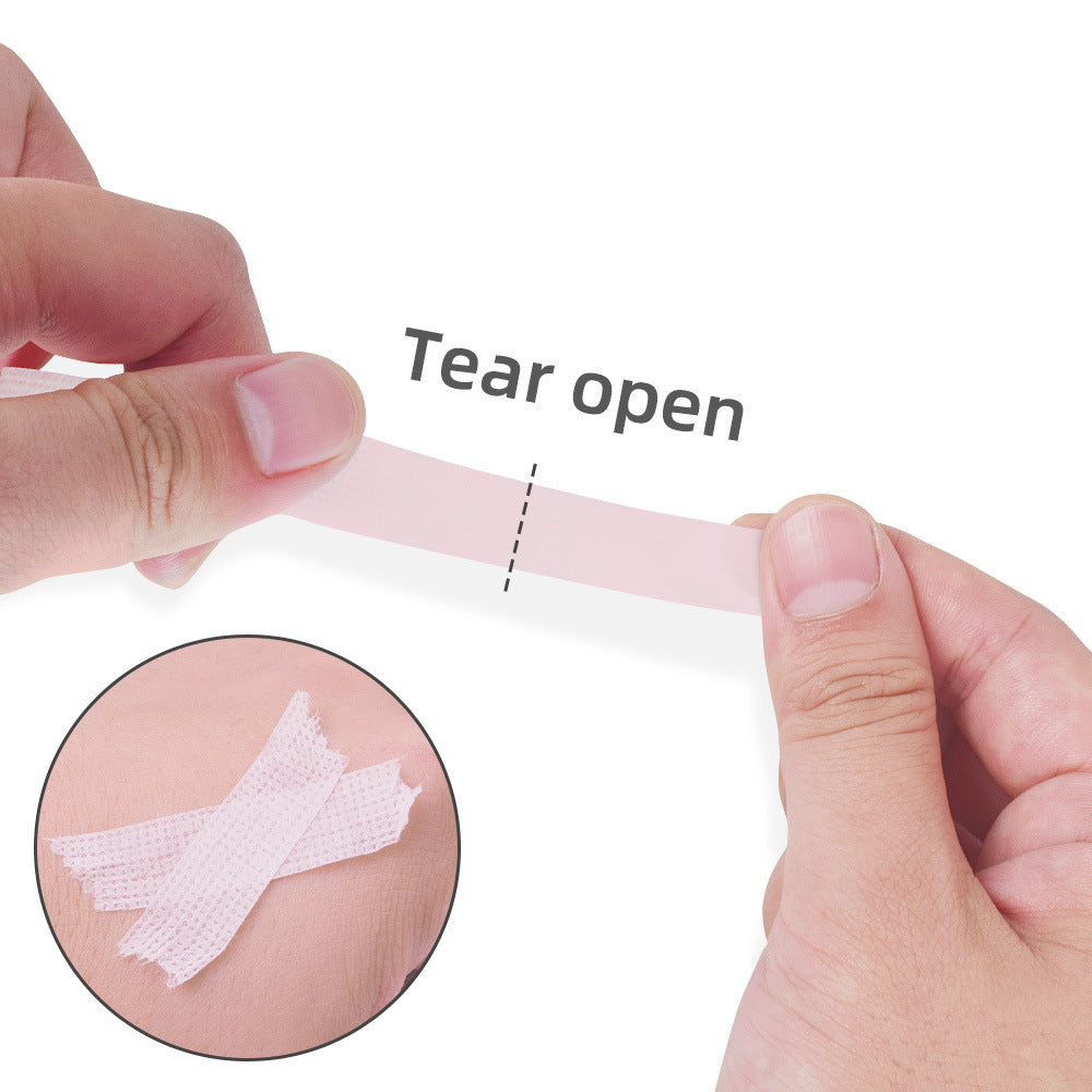 Disposable Anti-Allergy Non-Woven Pink Medical Breathable Eyelash Extension Tape